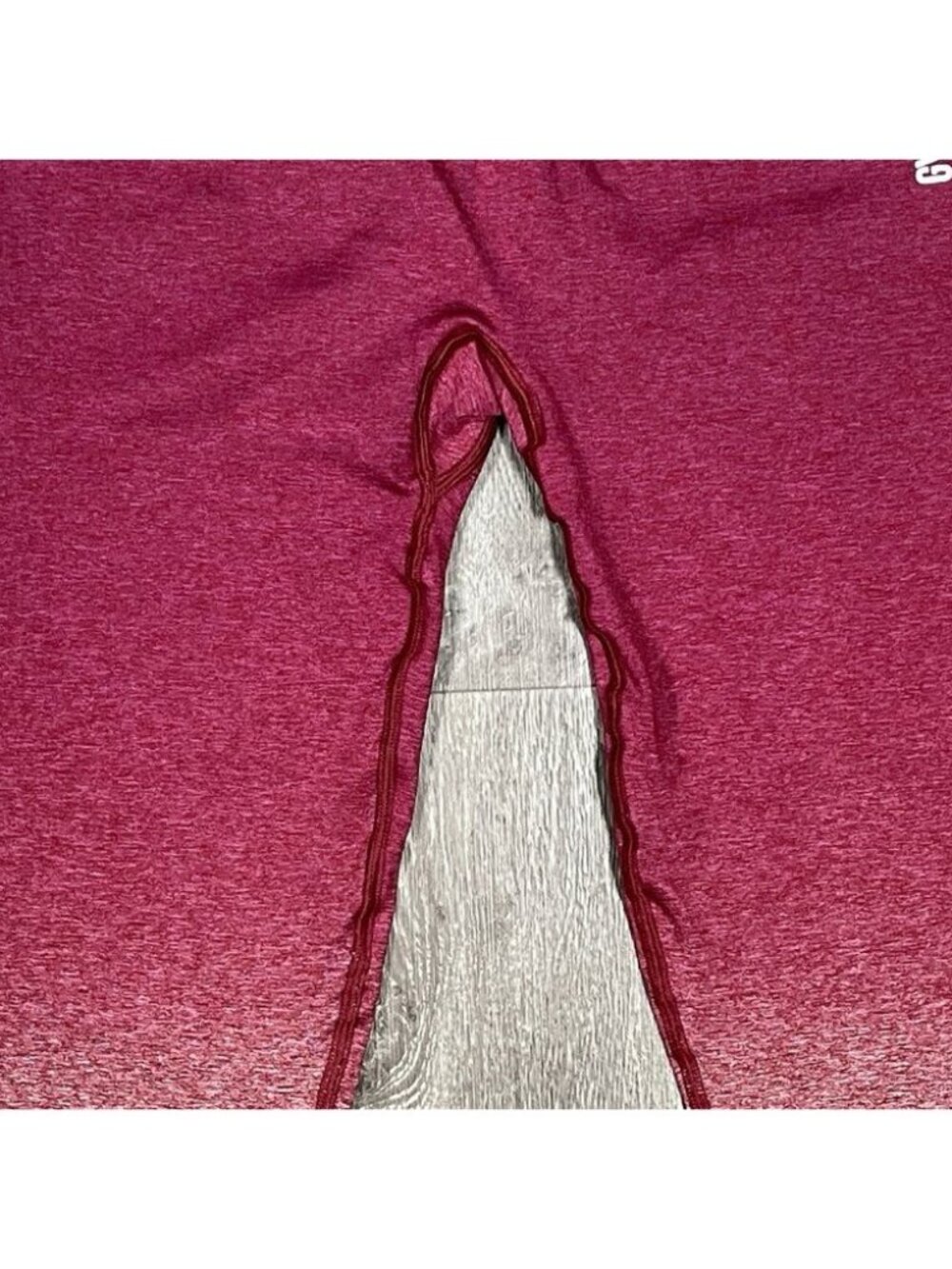 Gymshark Red Adapt Ombre Dip Dye Seamless Leggings - Women Size Large - Picture 7 of 14